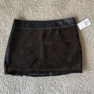 H&M Sequin mini skirt